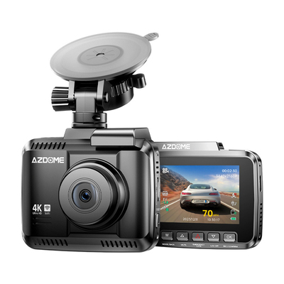 AZDOME行车记录仪4K超清前后双录