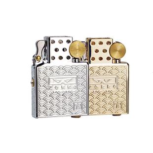 佐罗官二代内胆煤油打火机定位弹珠机芯二代官字标盖中盖盾卡内胆