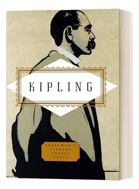 英文原版 Kipling Poems Edited by Peter Washington 约瑟夫·鲁德亚德·吉卜林 诗歌 人人图书馆口袋诗人系列 英文版 进口英语书
