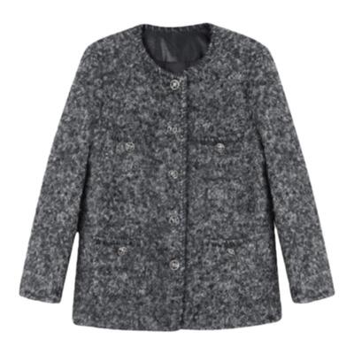 THESOONG小香风白鹅绒外套