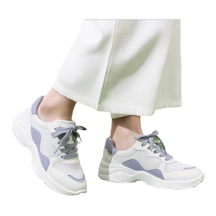 Pansy日本女鞋休闲运动鞋一脚蹬轻便增高厚底鞋子女春款舒适鞋