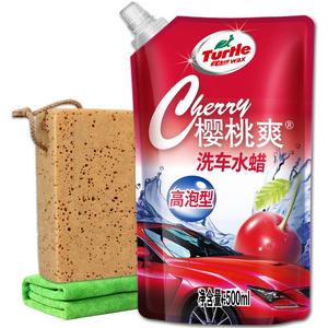 龟牌洗车液水蜡液高泡沫白车专用强力去污清洁清洗剂黑车汽车蜡水