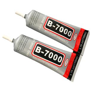 E7000布料专用胶水diy贴钻黏皮革包包手机屏幕触摸翘屏边框塑料胶