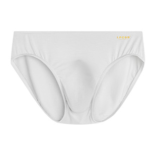 LPCSS男士内裤男中腰三角裤80S莫代尔3D冲模一体成型单层裤裆透气