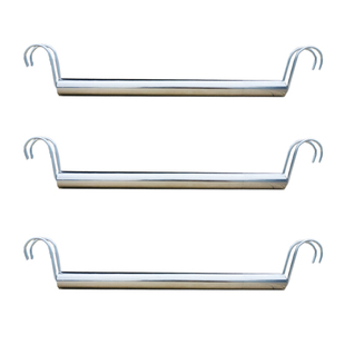 衣柜置物架挂衣晾衣杆横杆免打孔葫芦孔衣柜专用货架不锈钢衣架