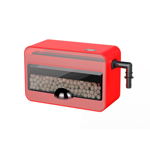 鱼缸滴流盒小型水幕挂壁式乌龟缸上置专用水循环系统三合一过滤器