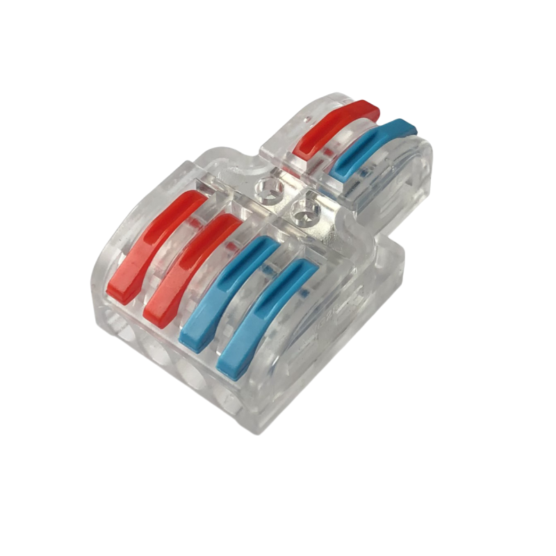 LT-422二进四出快速接线器 SPL-42 分线器对接灯具电线连接器端子
