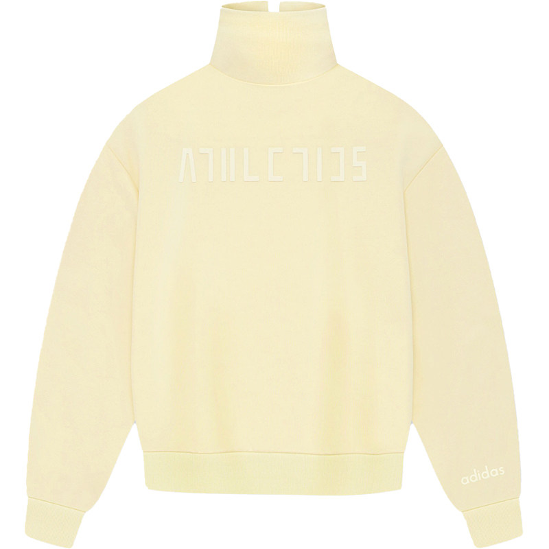 Adidas/阿迪达斯正品秋冬新款女士高领保暖宽松卫衣IS8714