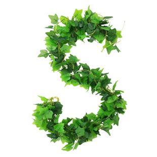 仿真绿植藤条藤蔓假树叶塑料花下水管道空调管子绿叶装饰花藤遮挡