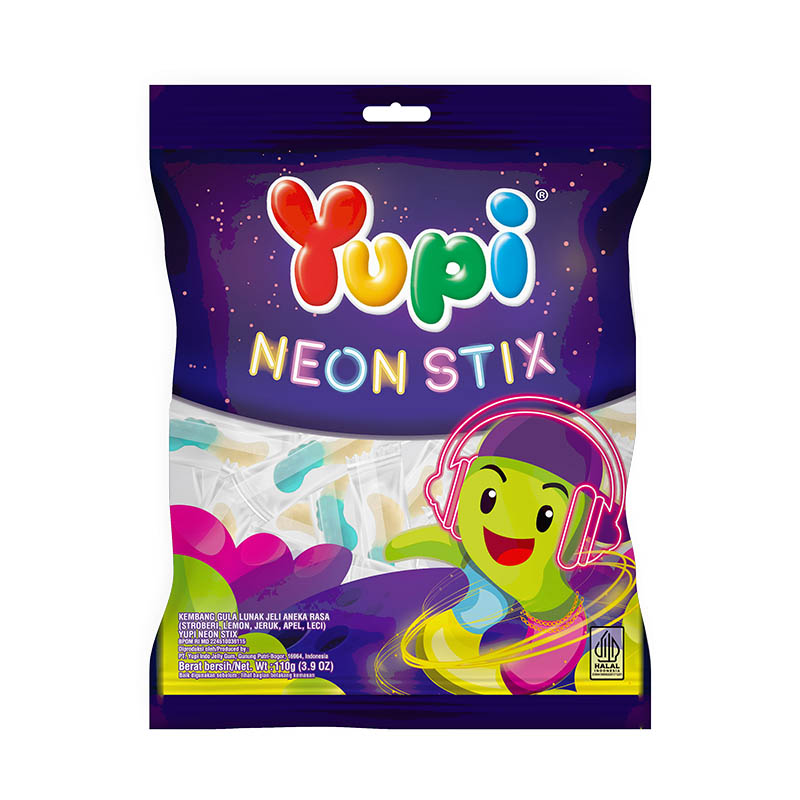 YUPI优皮什锦水果软糖印尼QQ糖