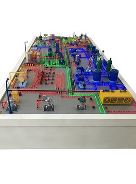 油气集输工艺流程沙盘制作石油沙盘模型定制储油罐区沙盘模型定做
