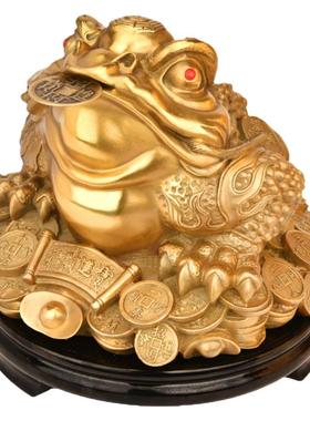 全铜金蟾摆件乔迁开业送礼