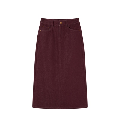 FINITY菲妮迪半身裙棉质A字裙