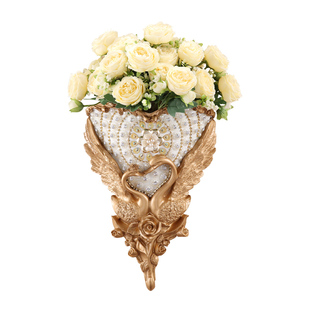 欧式墙饰挂饰壁饰美式复古创意家居墙壁装饰品挂件墙面立体壁挂花