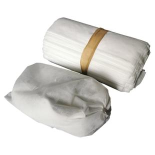 35克白色无纺布鞋袋收纳袋束口袋子鞋子包装防尘袋整理可定制LOGO