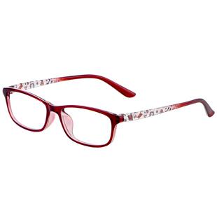 近视眼镜女超轻tr90眼镜框架全框可配有度数100 200 300近视眼镜