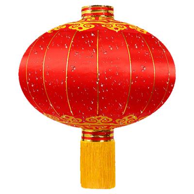 春节灯笼铁口灯笼定制绸布广告