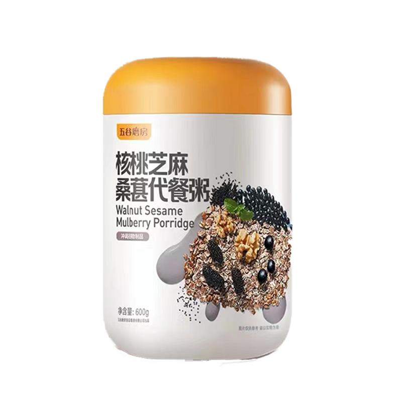 五谷磨房 核桃芝麻桑葚代餐粥 600g