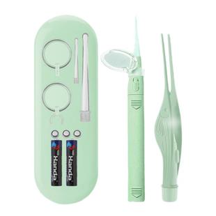 掏耳神器挖耳勺发光带灯软头宝宝耳屎儿童专用镊子采耳挖耳朵工具