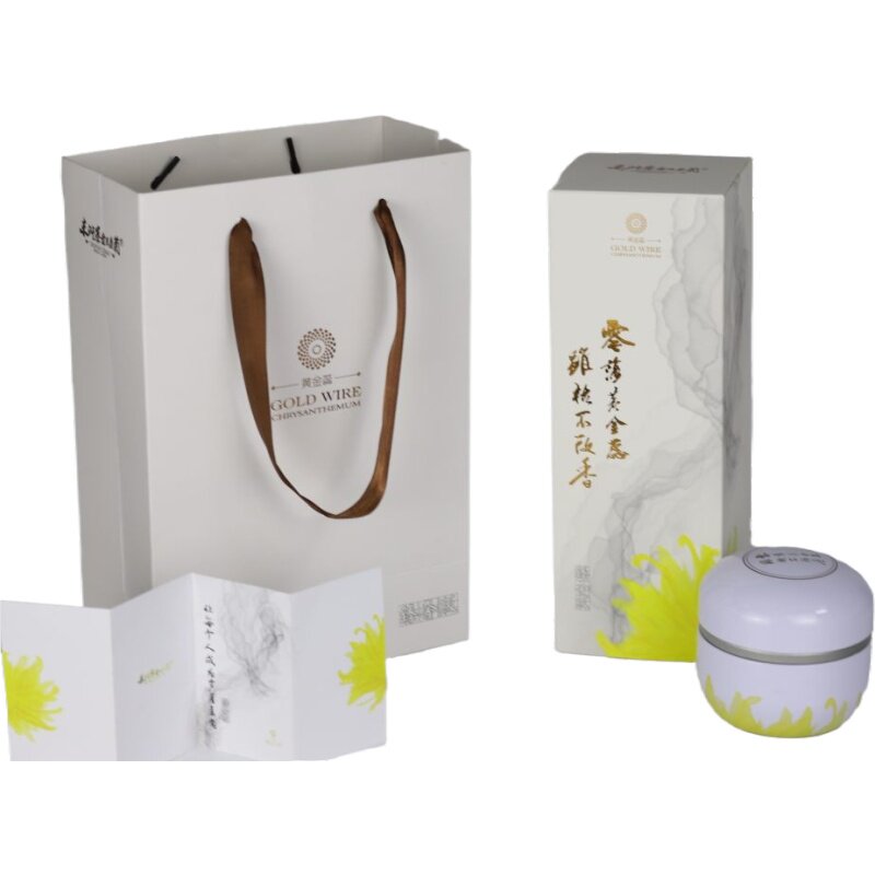 东浒寨金丝皇菊黄金蕊菊花茶 一朵一杯(主图杯子为展示品不赠送)