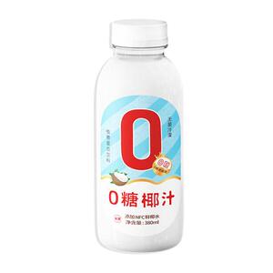 尖派0糖椰汁椰奶椰子汁植物蛋白饮料健康果蔬汁1.25L一瓶榨鲜饮品