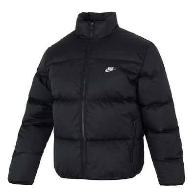 耐克男羽绒服立领外套