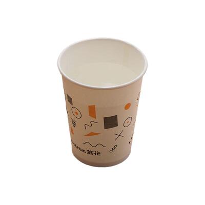 茶花一次性防漏无蜡淋膜杯