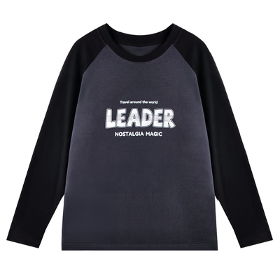 胖男童长袖打底衫纯棉透气T恤