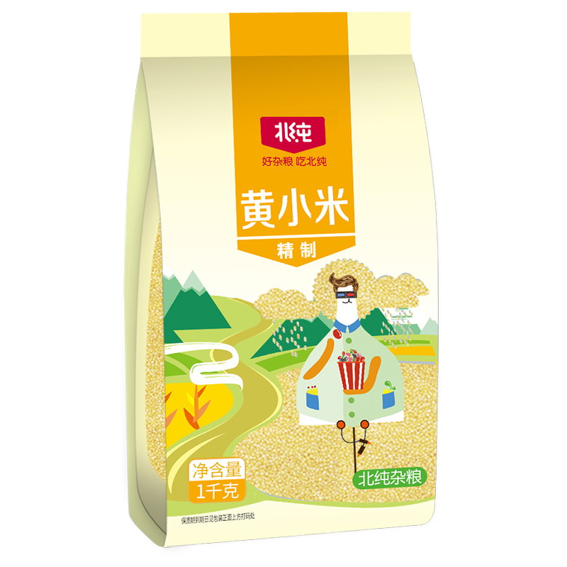 北纯精制小米斤东北农家