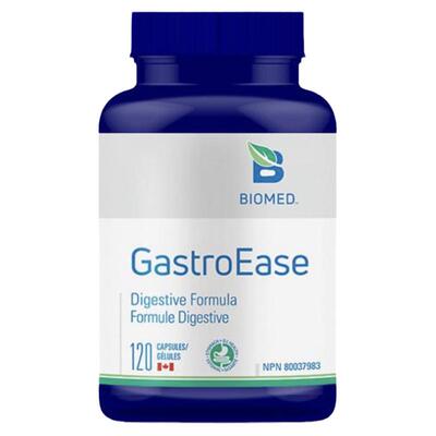 加拿大直邮 Biomed GastroEase胃kui疡保健幽men螺旋杆菌保健