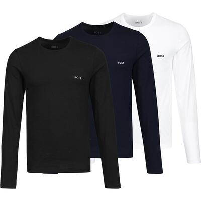 [保税仓]3件HugoBoss长袖T恤男