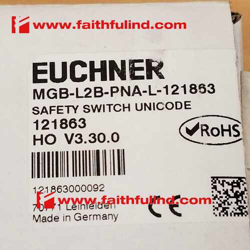 议价Euchner 121863 安士能全新安全模块 MGB-L2B-PNA-L-121863