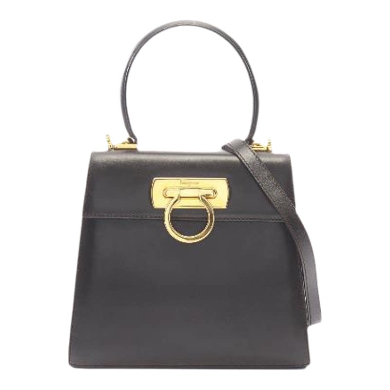 中古Ferragamo菲拉格慕斜挎包