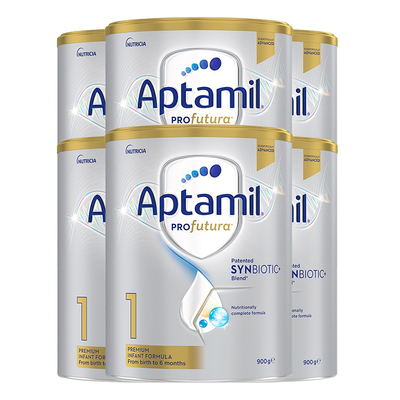 【6罐装】爱他美澳洲白金1段一段DHA新西兰新生婴幼儿进口奶粉