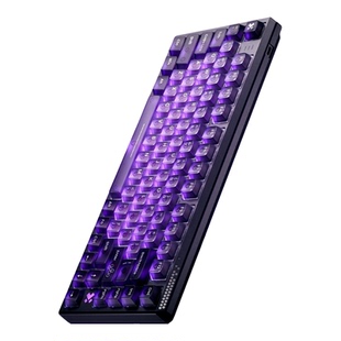 西伯利亚NP75磁轴键盘游戏电竞专用透明键帽电脑有线75配列打瓦cf