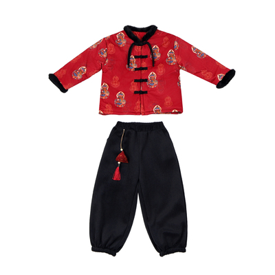 【活动价】男女童加绒汉服表演服