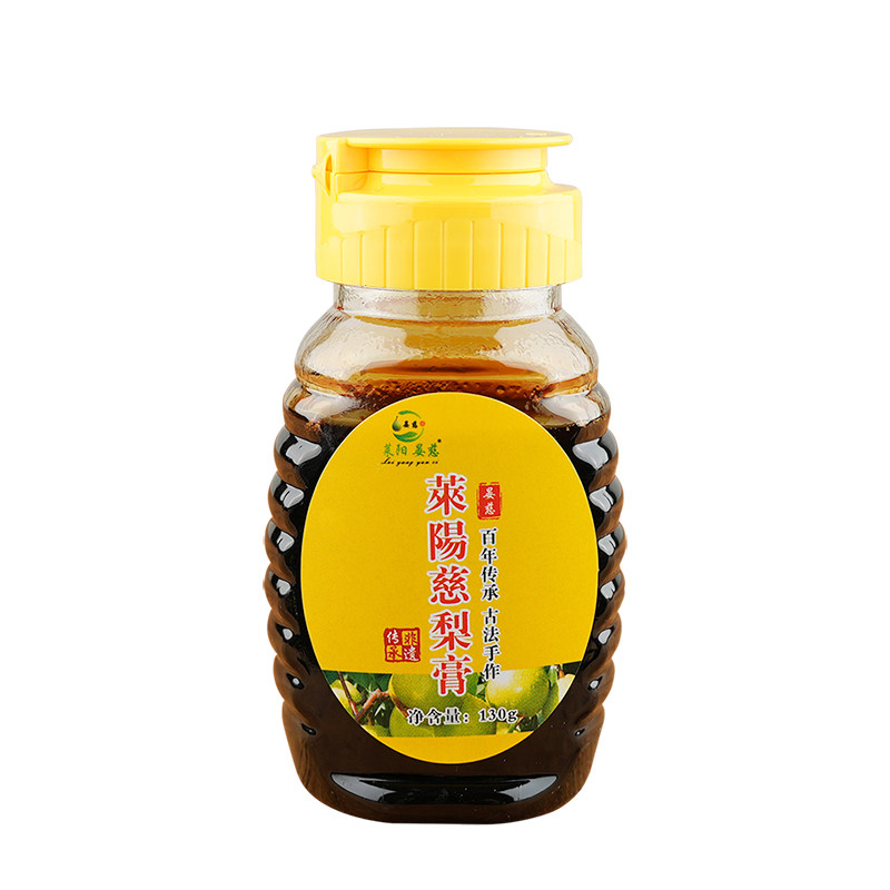 莱阳梨膏慈梨膏130g瓶纯梨膏大人儿童泡水喝非雪梨秋梨膏莱阳晏慈