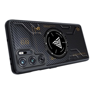 适用努比亚红魔11Pro+手机壳碳纤维纹铝合金散热石墨烯导热炫酷10Air磁吸10pro散热器9sPro+冰敷电竞游戏款壳