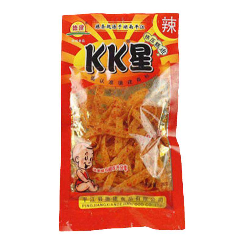 KK星辣条吃得乐超辣qq仔怀旧  辣片小时候的味道  小零食解馋辣的