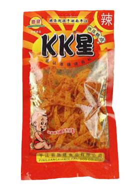 KK星辣条吃得乐超辣qq仔小零食