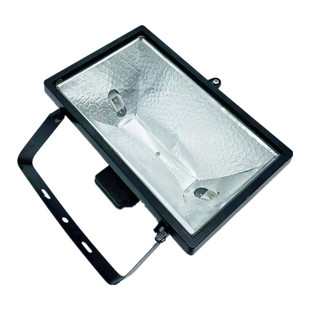 碘钨灯架500-1000瓦太阳灯罩老式卤钨灯防水工地照明投光射灯户外