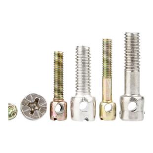 304不锈钢铅封螺丝镀锌电表螺丝钉十字带孔螺栓封表螺钉M3M4M5M6
