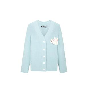 FRAILSTATE 秋冬女士兔子玩偶毛衣开衫外套银泰百货精品 301260