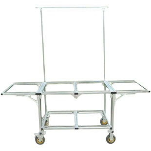 折叠摆摊小推车移动小吃专用车特价促销车花车超市货架移动可拆卸