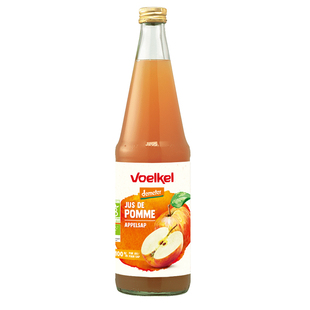 Voelkel有机苹果汁婴儿童辅食果汁无添加VC饮料肝胆排shi德国进口