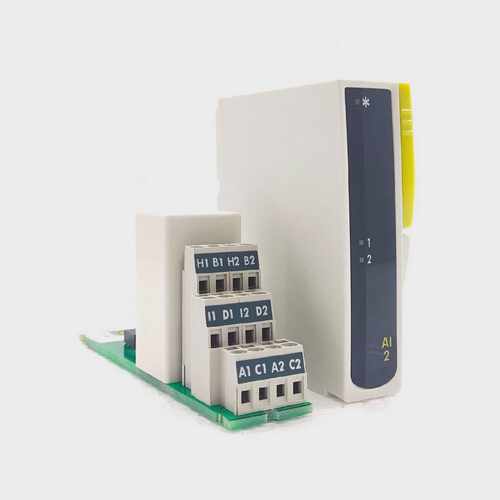 INVENSYS FOXBORO EUROTHERM AI2 ANALOG INPUT MODULE WITH BASE