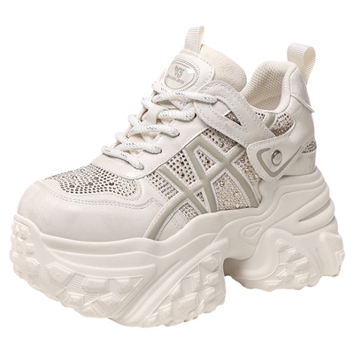 内增高老爹鞋女休闲运动鞋显脚小