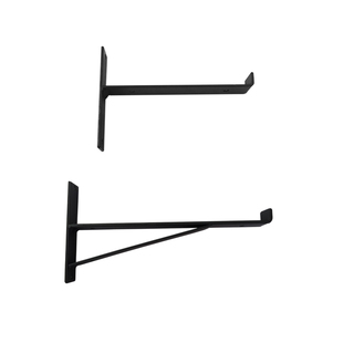 丁字支架隔板支架墙壁收纳拖架铁艺装饰托架承重层板支撑三角支架