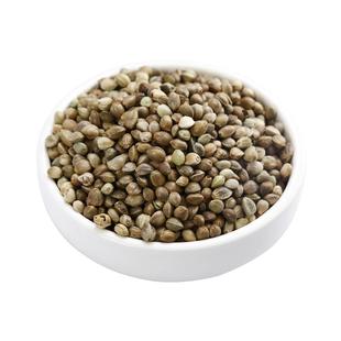 火麻仁中药材500g/250g/100克新货火麻仁带壳去皮壳火麻仁子正品