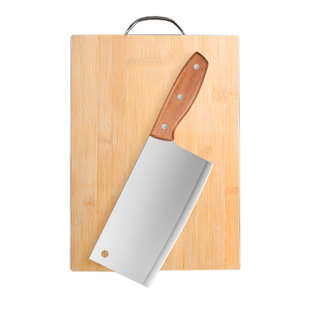 阳江菜刀菜板二合一厨房刀具套装家用切菜刀宿舍砧板全套厨具组合